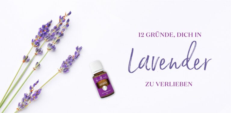 Verliebe dich in Lavendel